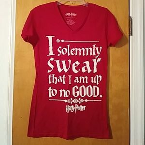 🐢**Geek Alert** Harry Potter v-neck t-shirt